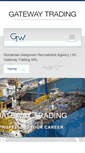 Mobile Screenshot of gatewaytrading.ro